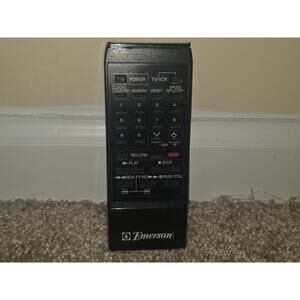 OEM Original EMERSON TV VCR COMBO Remote Control VCR765 Part No 70-2118 Vintage